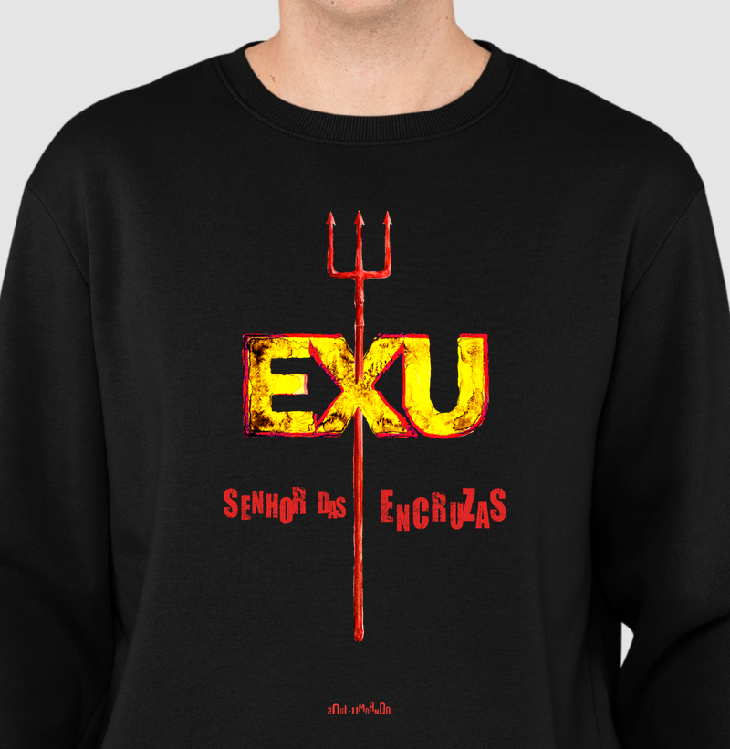 moletom EXU senhor das encruzas unissex