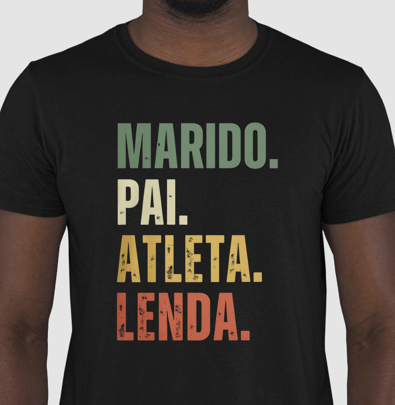 Marido. Pai. Atleta. Lenda