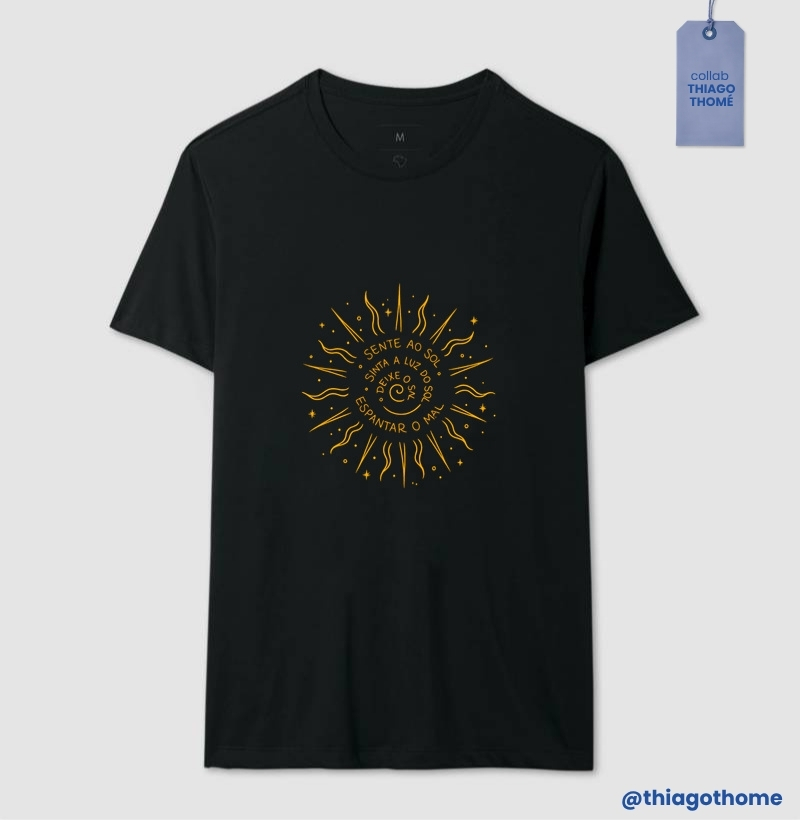 Sente ao sol... - Collab Thiago Thomé