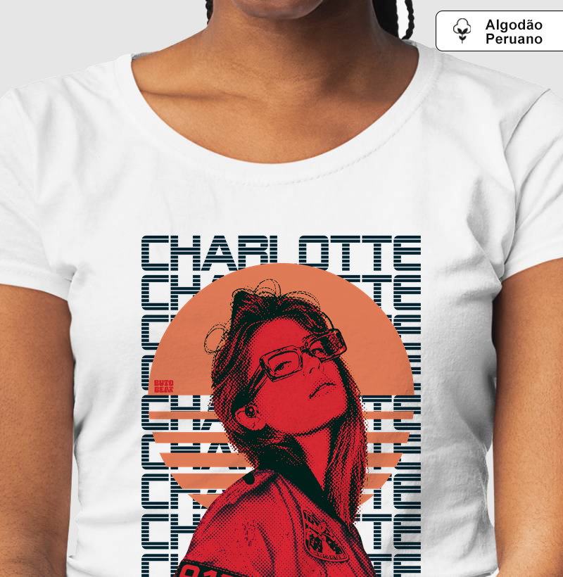 CHARLOTTE DE WITTE Vol.2 - Camiseta Algodão Peruano