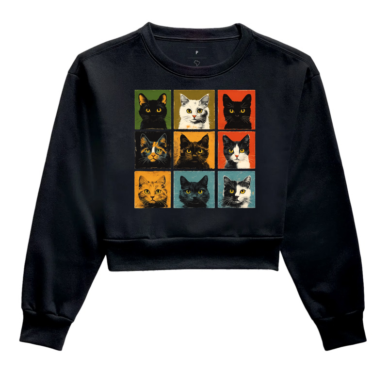 Camiseta Retratos de Gatos