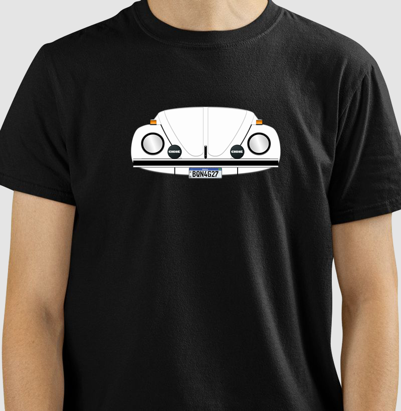 Fusca Branco Frente