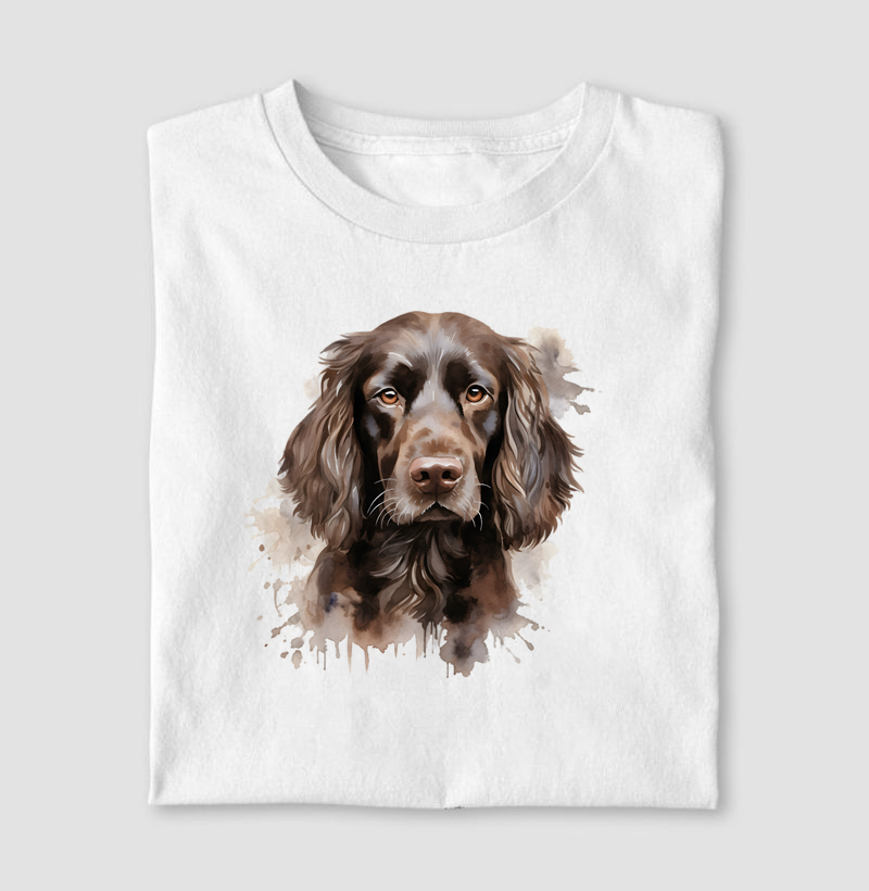 Boykin Spaniel aquarela