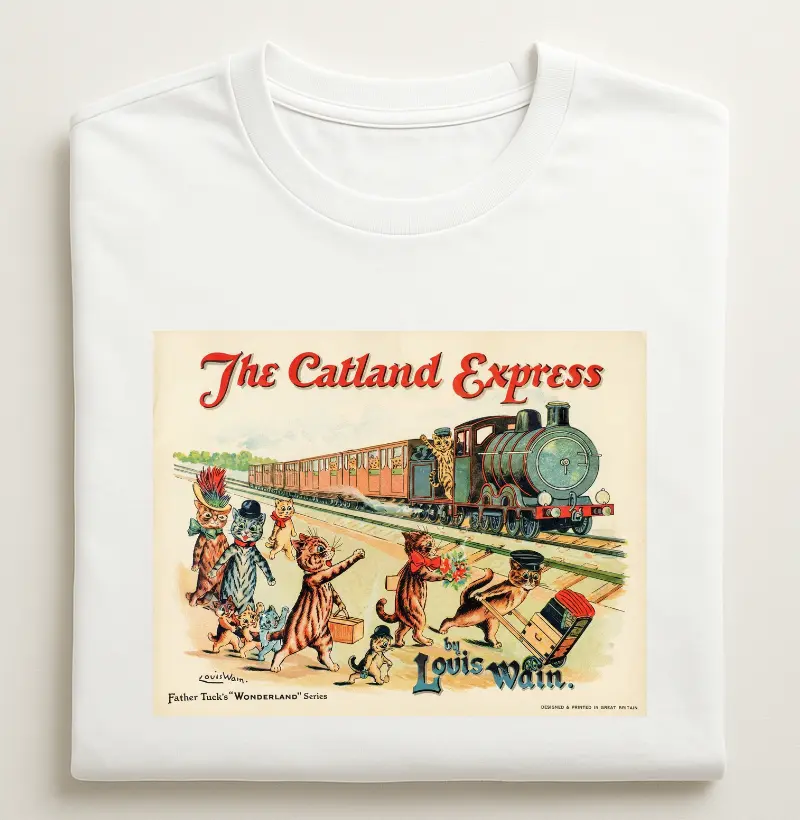 The Catland Express - Louis Wain