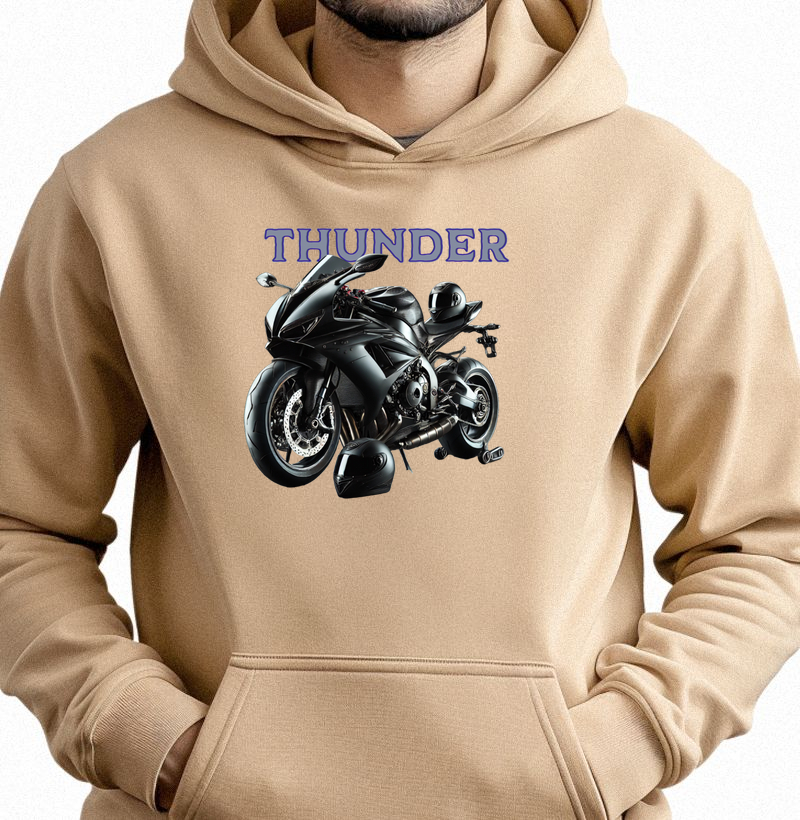 "Thunder" "Desperte sua atitude. Liberte sua essência."