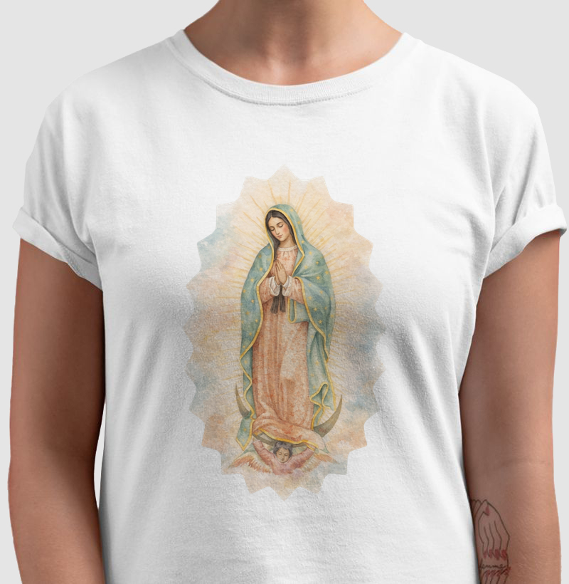Nossa Senhora de Guadalupe - Aquarela