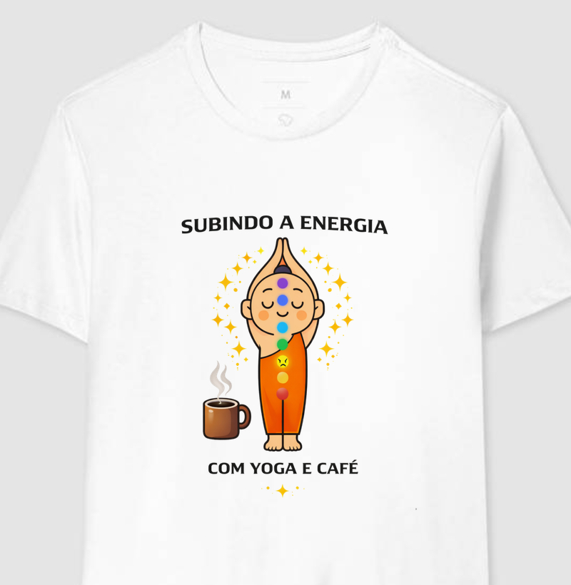 Subindo a Energia com Café e Yoga
