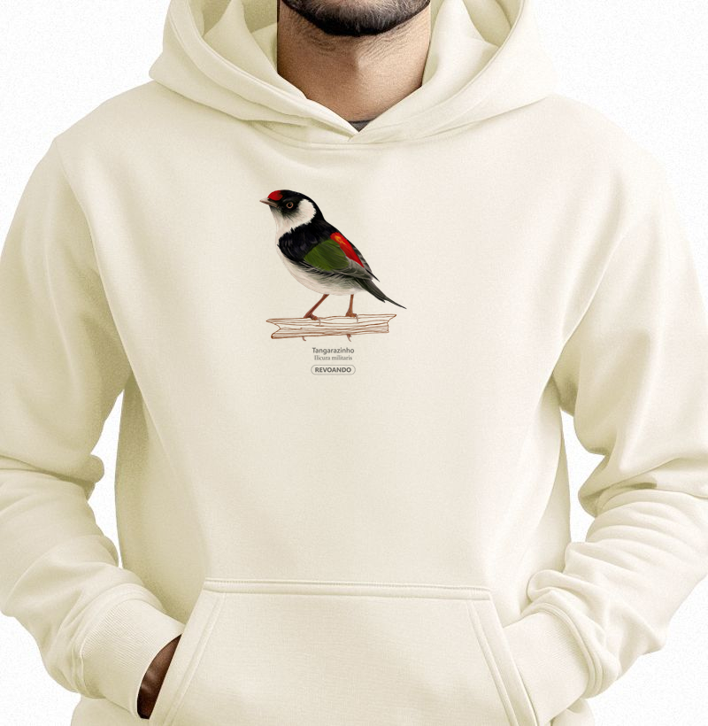 Aves do Brasil - Tangarazinho - Moletom Hoodie