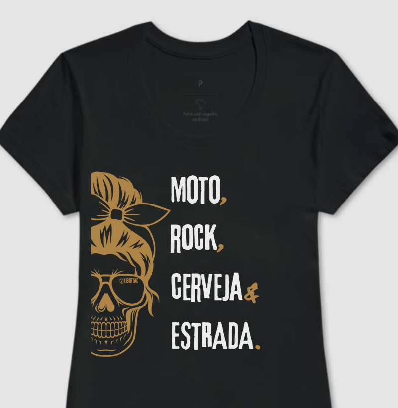 Caveira Moto Estrada