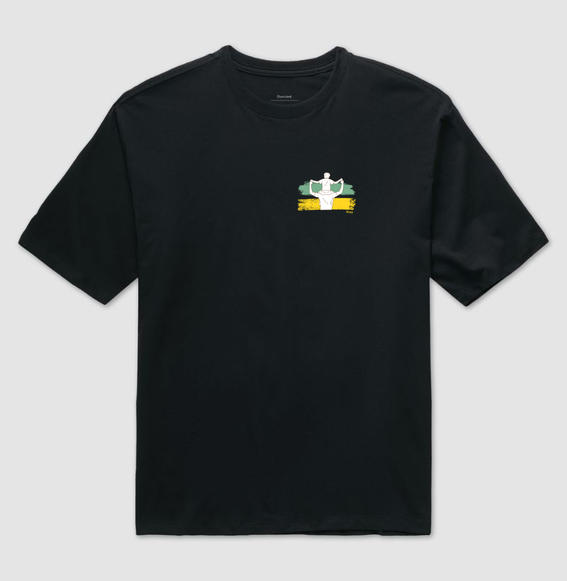 Camiseta Filho e Pai Torcendo para o Brasil