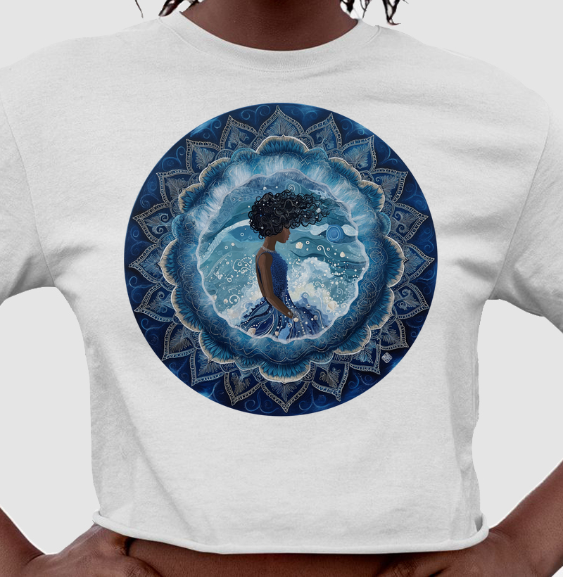 Cropped Mandala Iemanjá