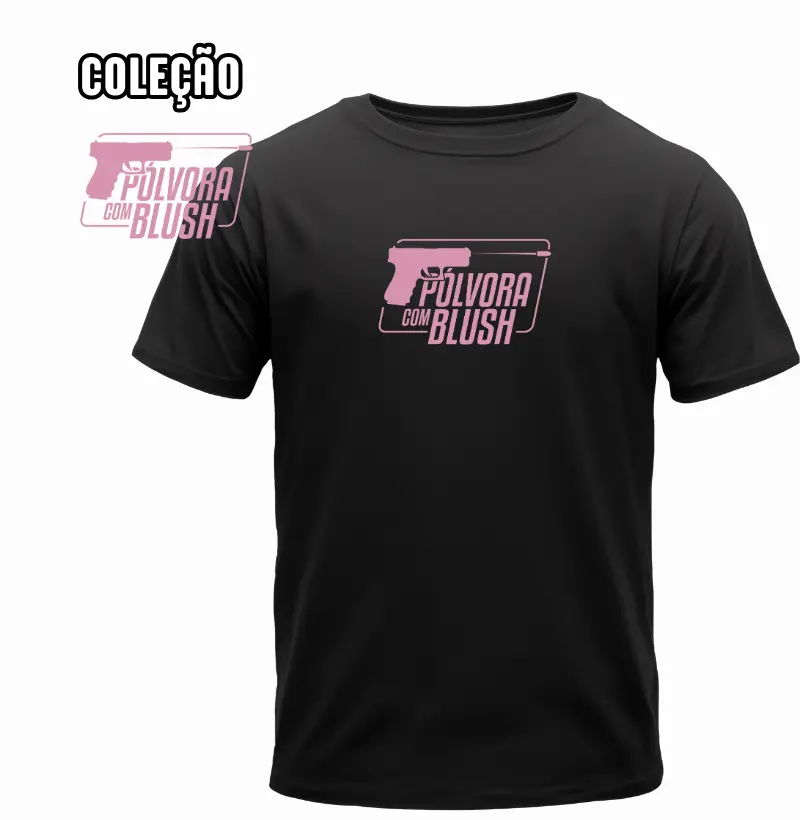 Logo Pólvora com Blush Rosa