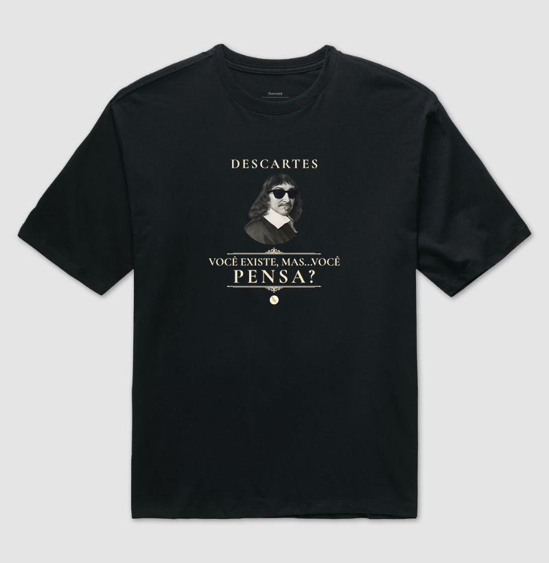 COGITO 2.0 - Camiseta Filosófica René Descartes