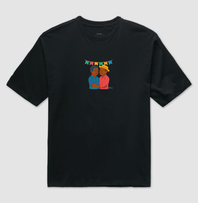Camiseta Oversized "casal G" 2