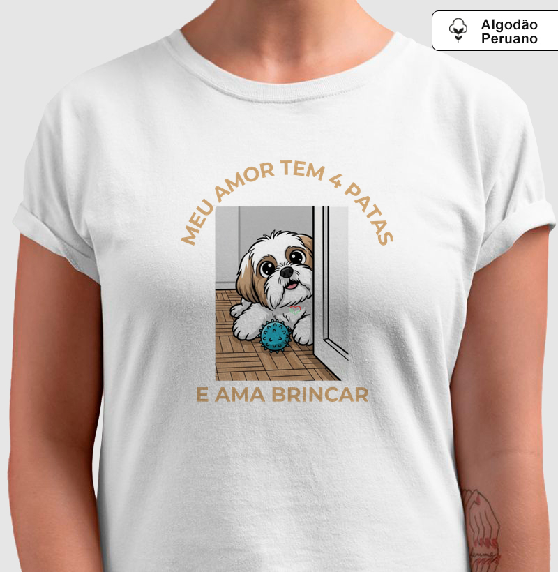 SHIH TZU AMOR - Malha Peruana