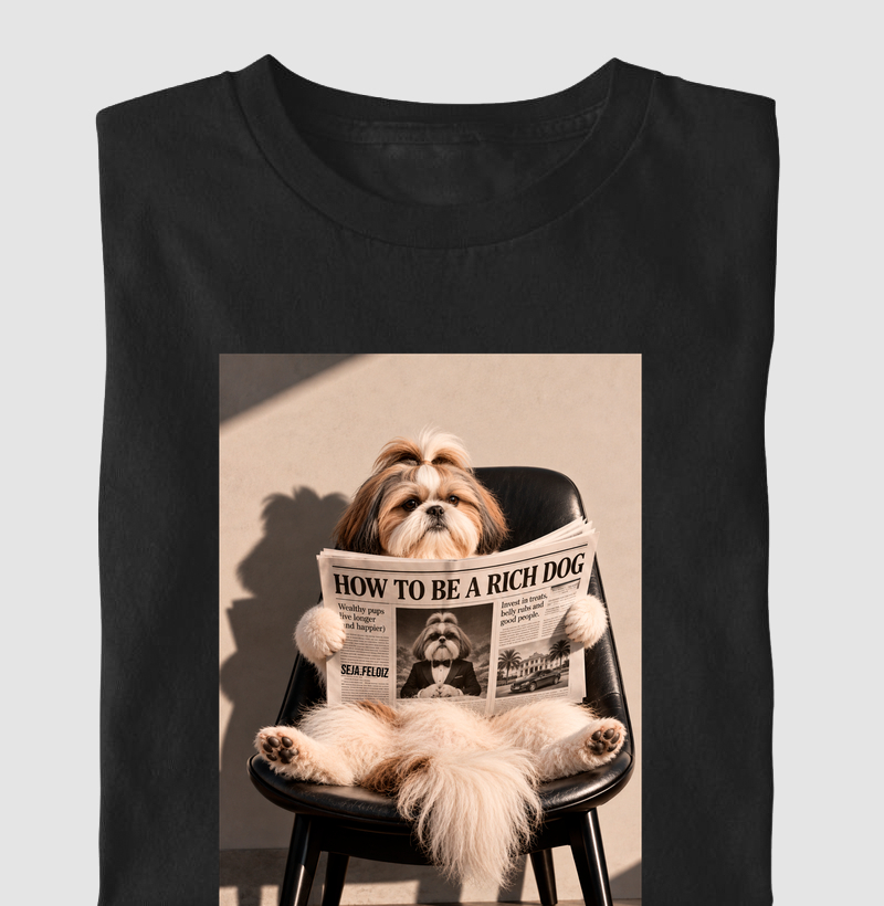 💸 How to Be a Rich Dog – Versão Shih Tzu 🐶👑