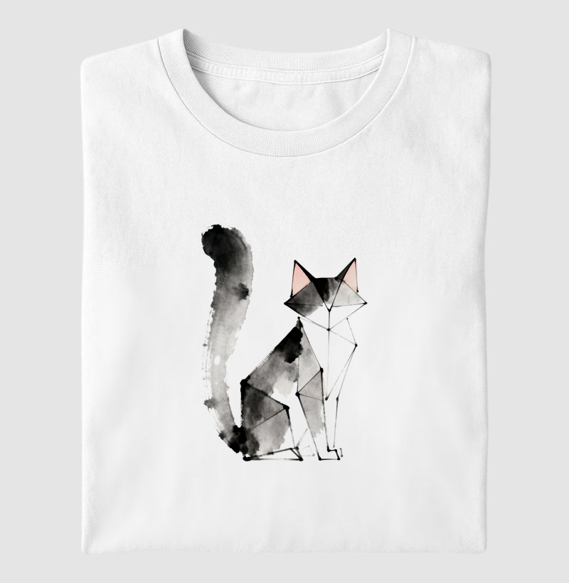 Origami Gato Estilizado