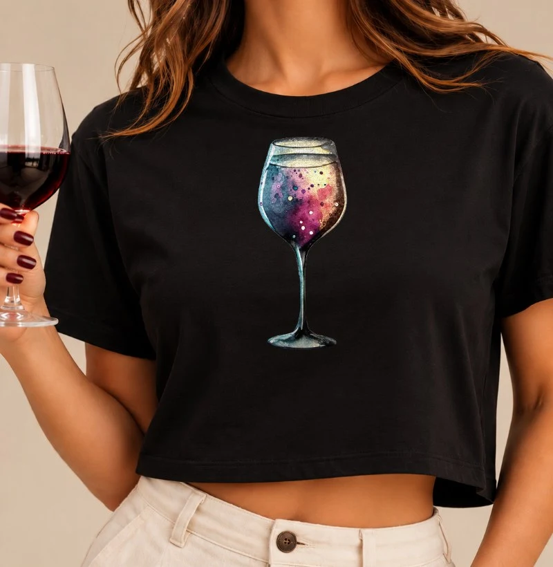 Cropped Wine Galaxy - Cropped