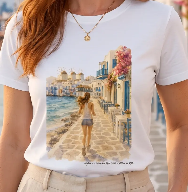 Além de KMs - MyKonos Moinhos Kato Mili
