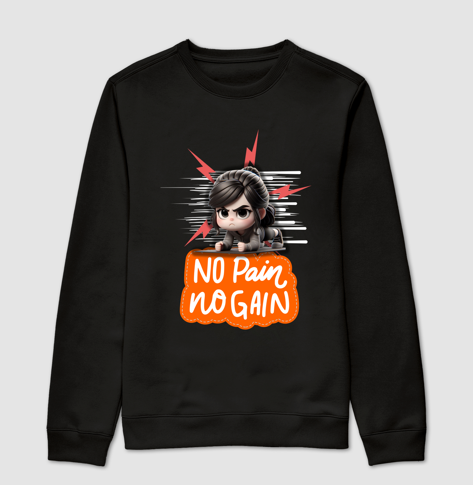 Prancha isométrica - No Pain No Gain