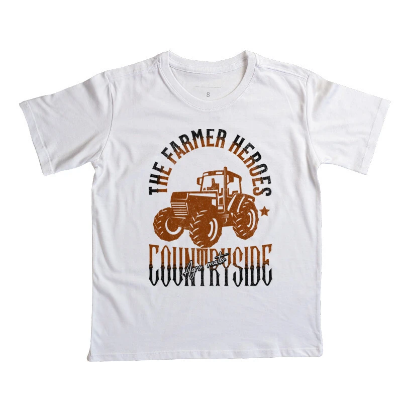Camiseta Infantil The Farmer Heroes