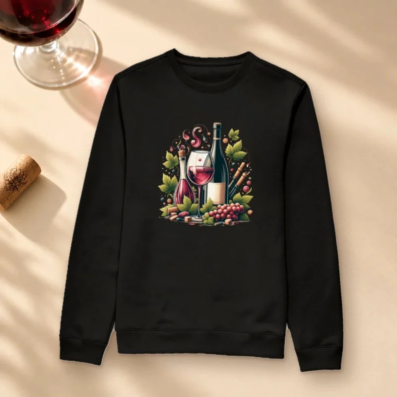 O Vinho - Suéter Moletom