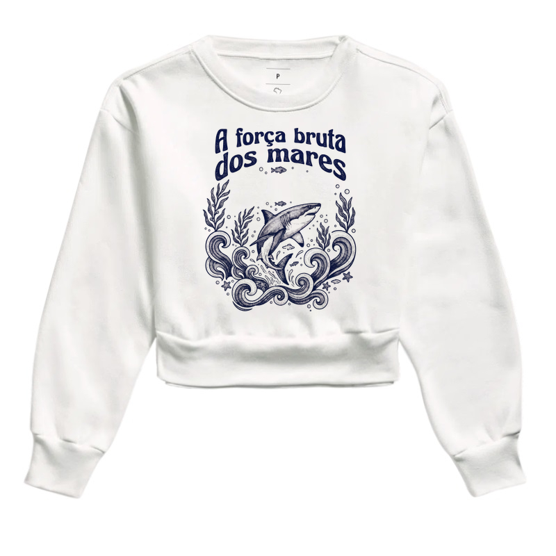 Camiseta - O Salto do Tubarão-Branco