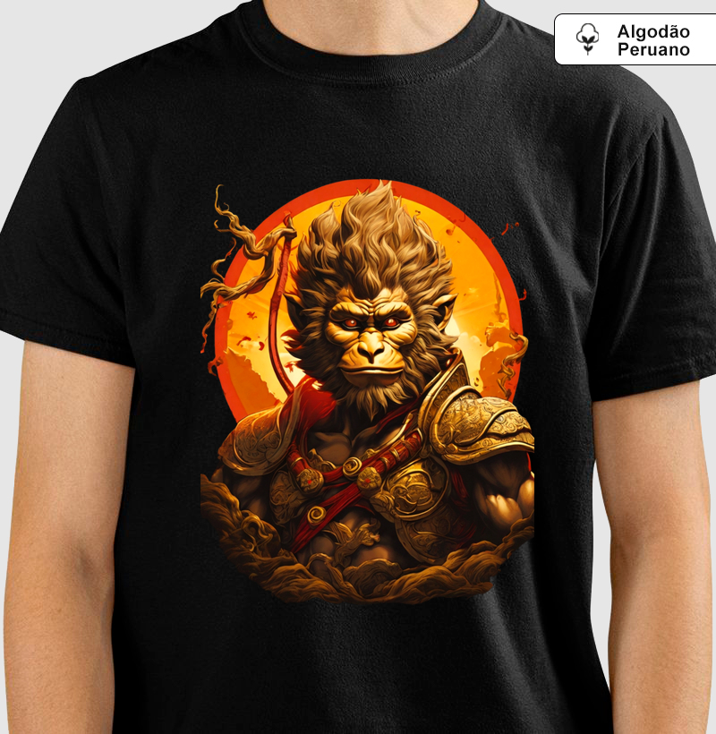 Camiseta Algodão Peruano Guardião do Pôr do Sol