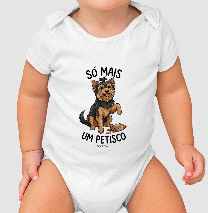 BODY BEBÊ YORKSHIRE PETISCO
