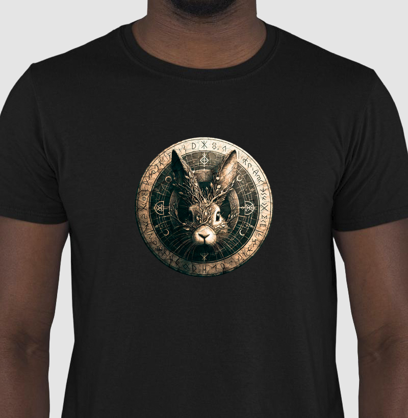 Camiseta Coelho Relíquia Rúnica