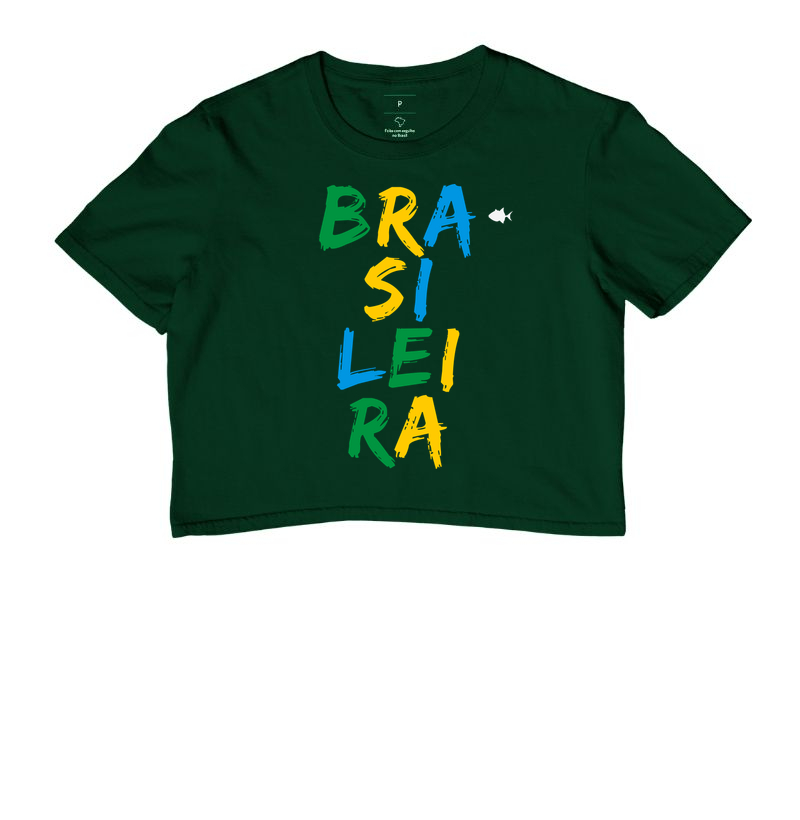 Brasileira Mega Colorido - Cropped - #28700