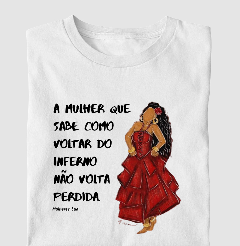 A mulher que sabe voltar do inferno