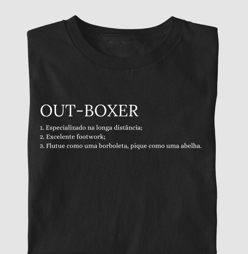 Camiseta - Out Boxer