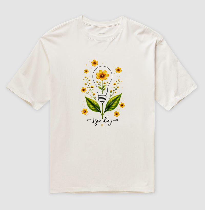 Camiseta Seja Luz