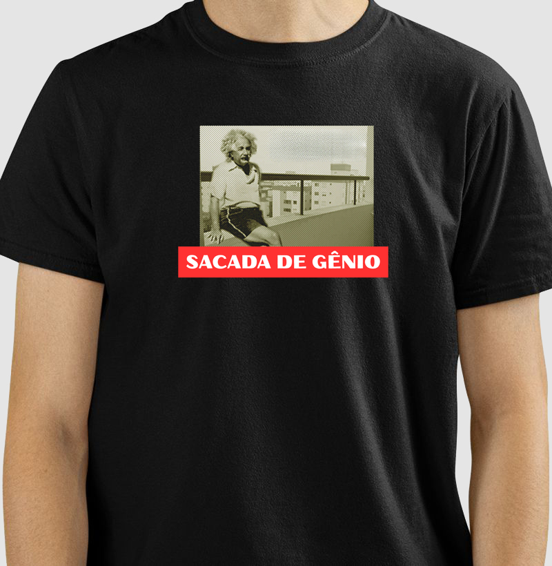 T-shirt Sacada de gênio