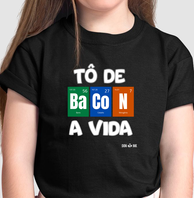 Tô de bacon a vida