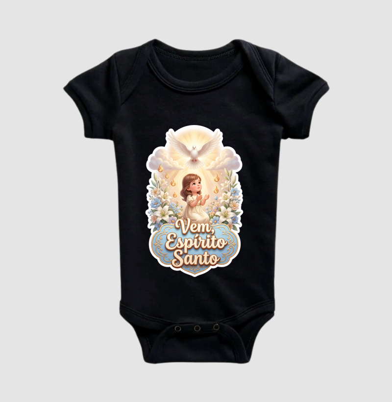 Vem Espirito Santo - Body Infantil