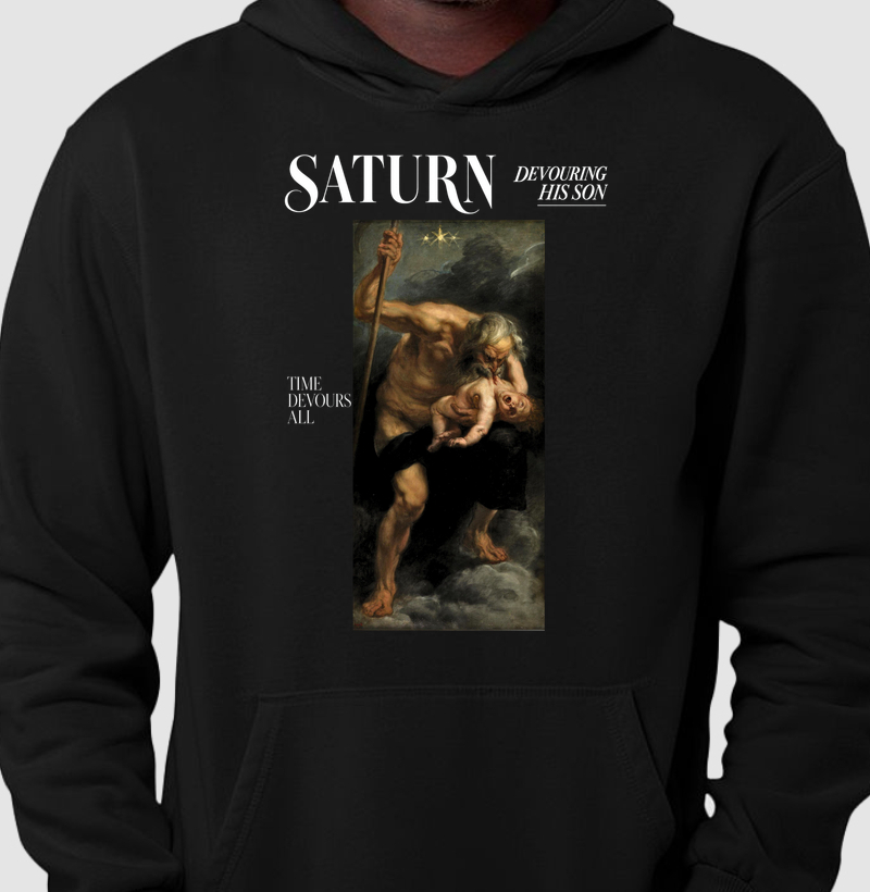 Saturn Devouring a Son — Peter Paul Rubens - Hoodie Moletom