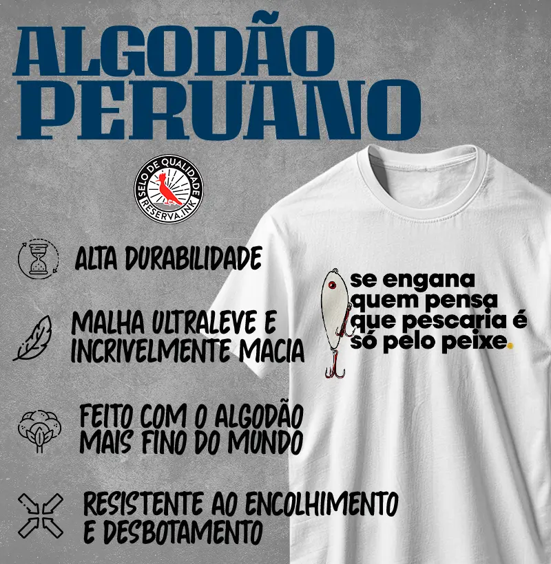 Nunca foi só por peixe!