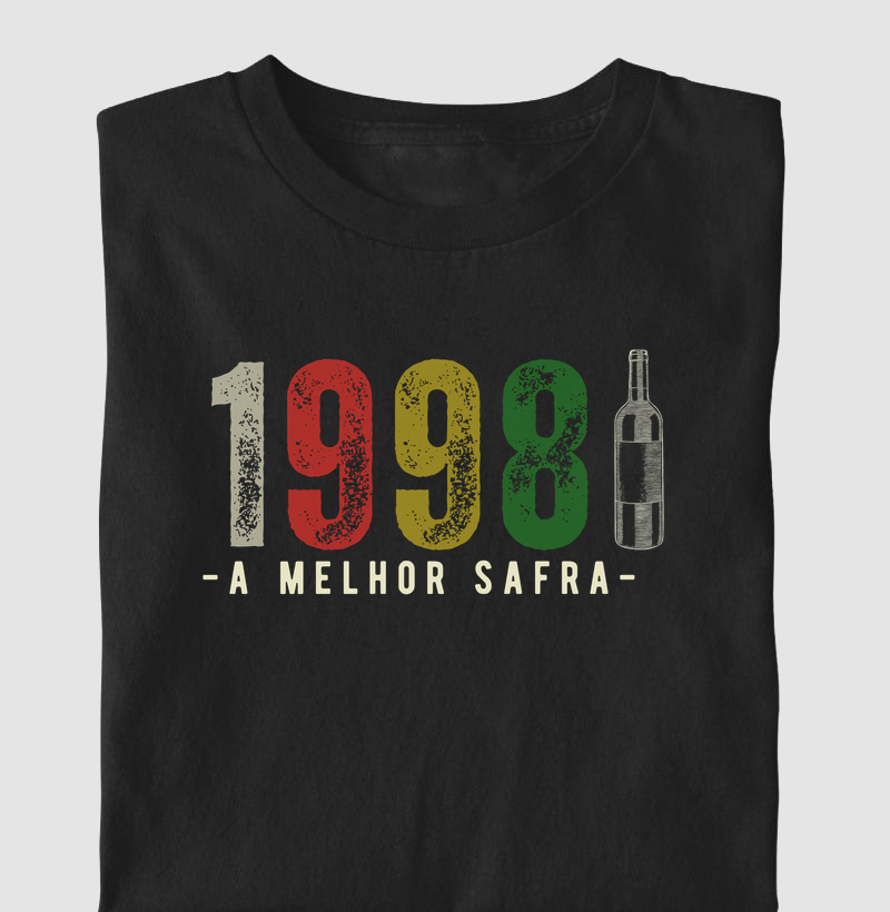 Camiseta A Melhor Safra 1998