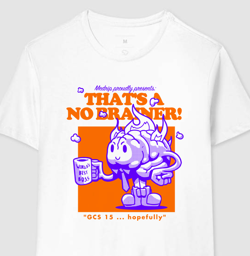 Camiseta - Neuro: That's a No Brainer!