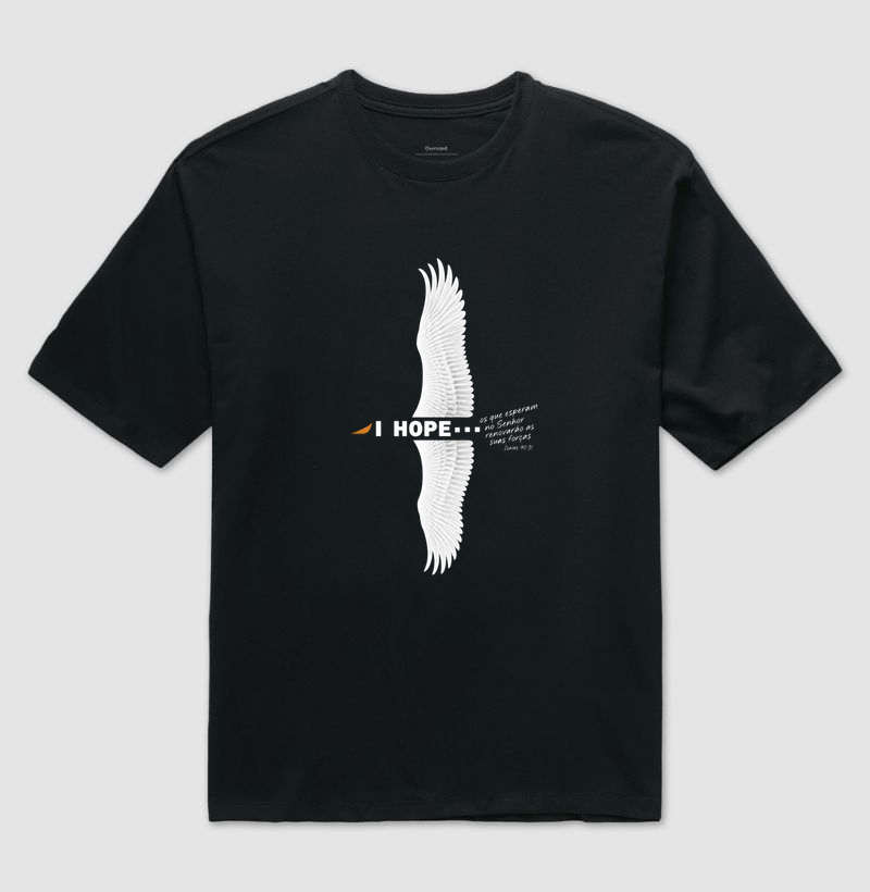 Camiseta Esperança que Renova - Algodão Peruano