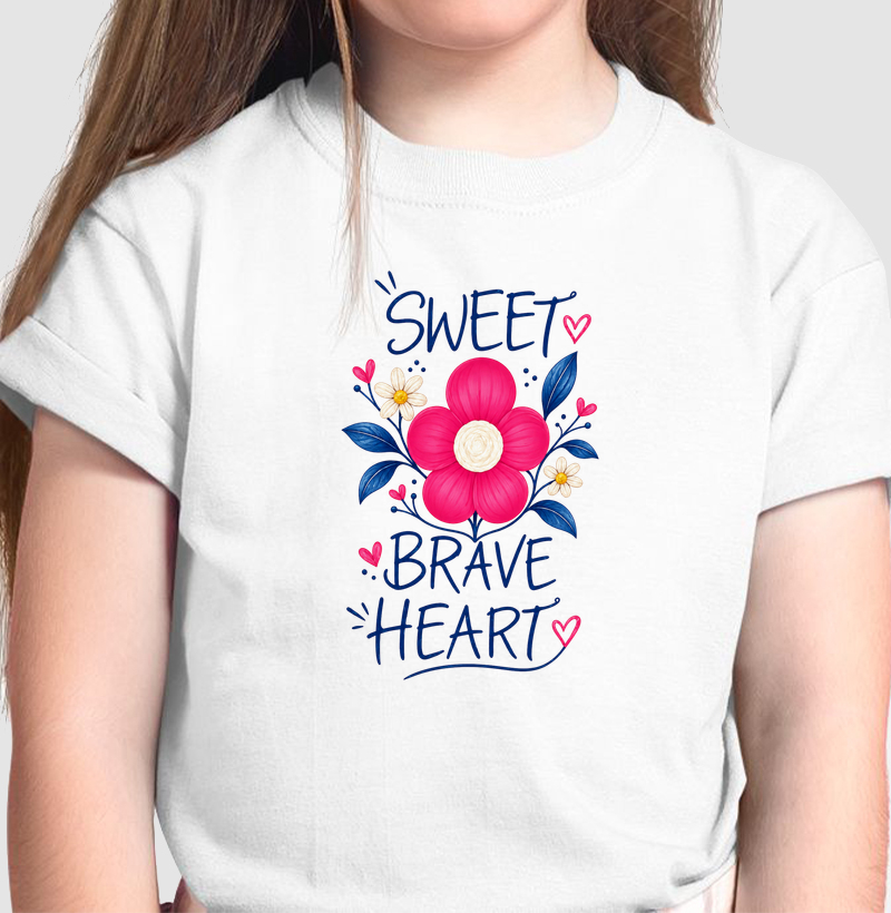 Camiseta Sweet Brave Heart