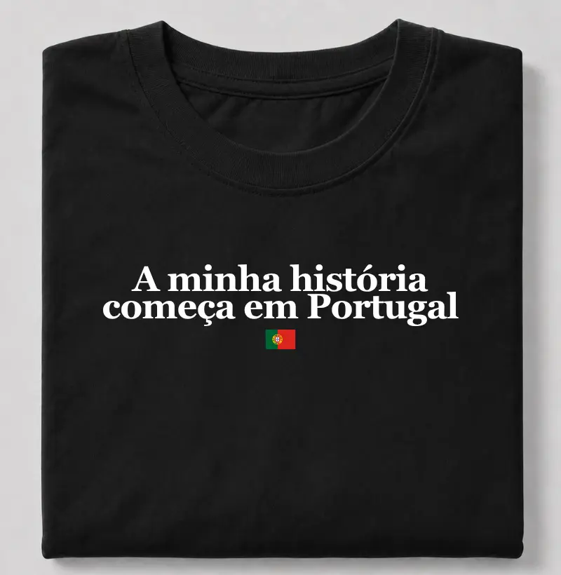 Minha história começa em Portugal