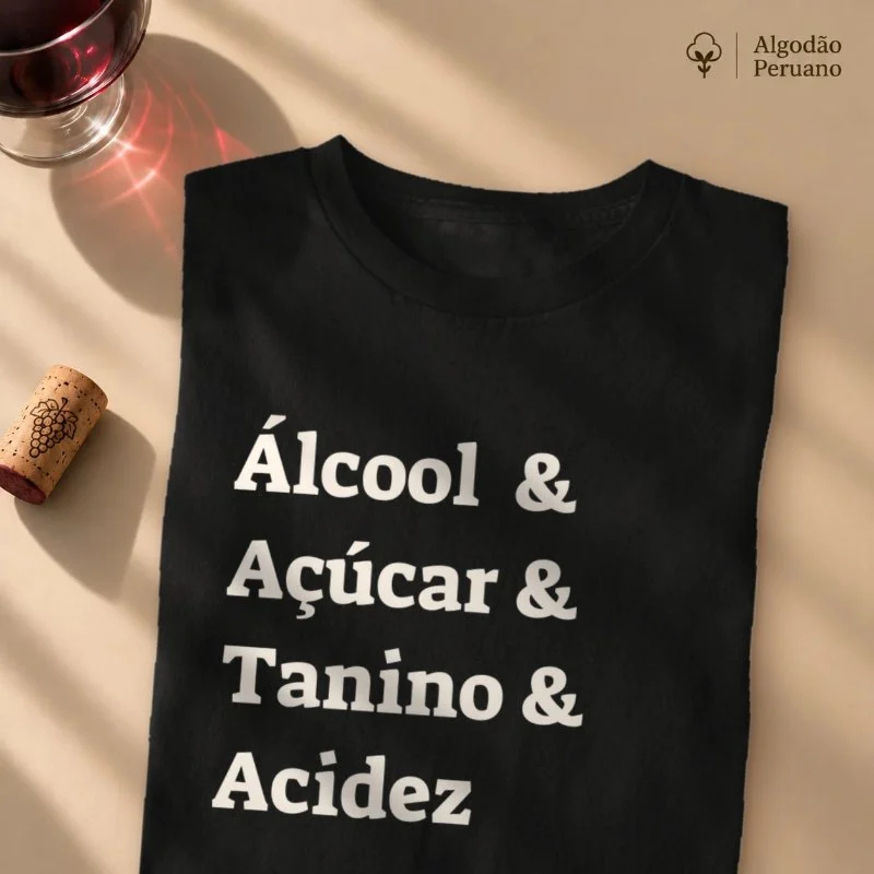Camiseta Equilíbrio do Vinho