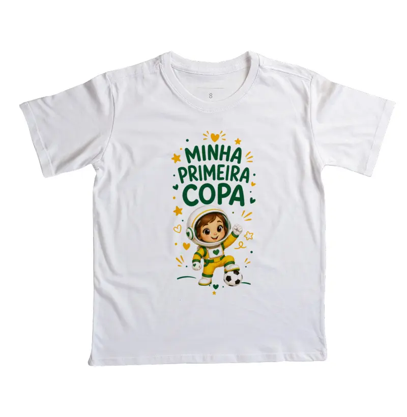 Minha primeira Copa - astronauta (infantil)