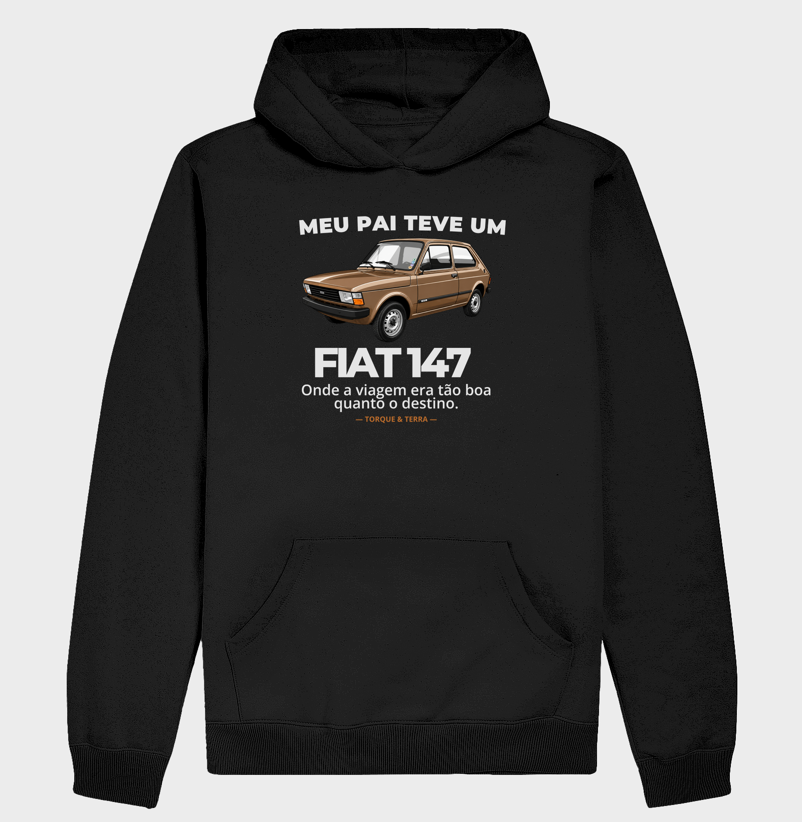 Meu pai teve um - FIAT 147 - marrom dourado