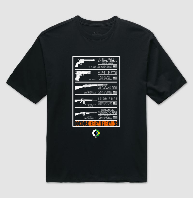Iconic American Firearms BoyShooterBrasil