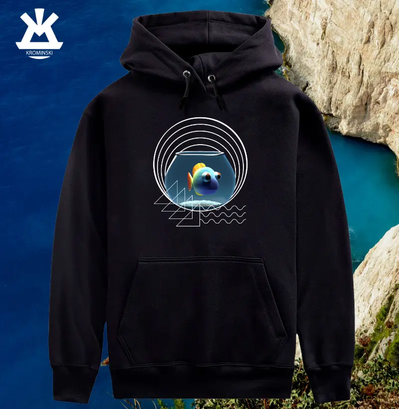 40034003 Moletom Peixe no Aquário