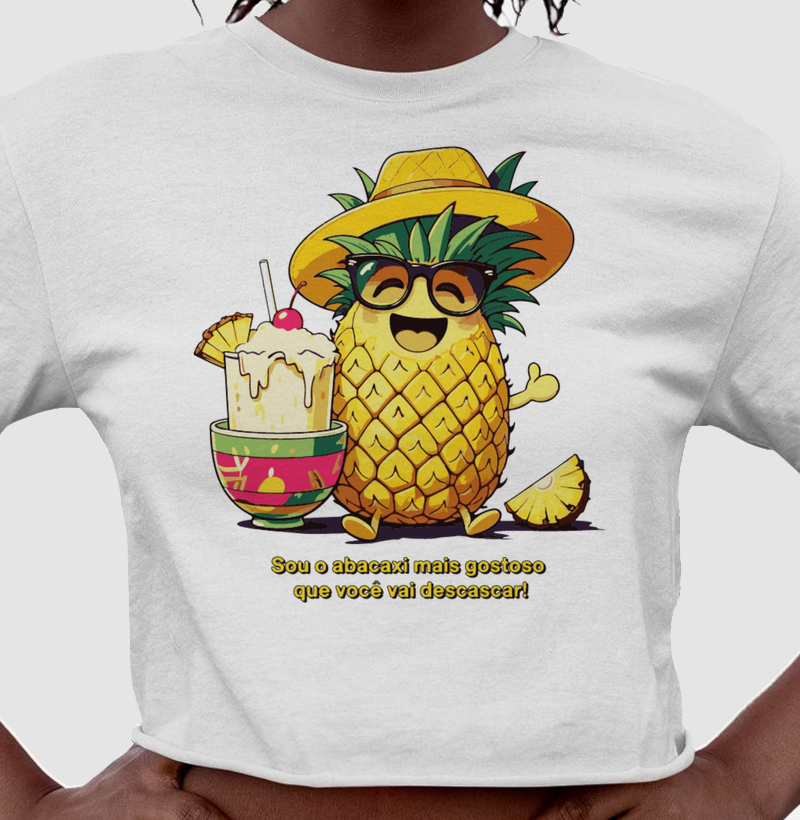 Cropped - Luxúria - Abacaxi Gostoso